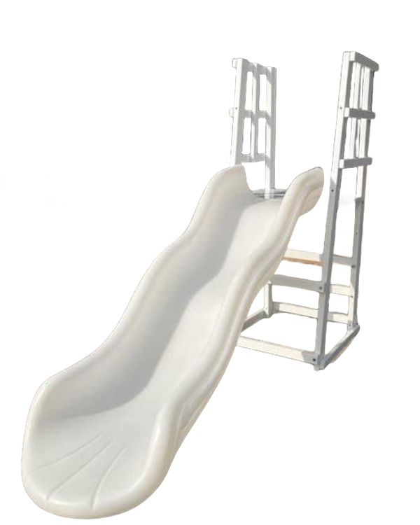 Outdoor Furniture Set Sale - Лидер продаж, белая двойная горка для