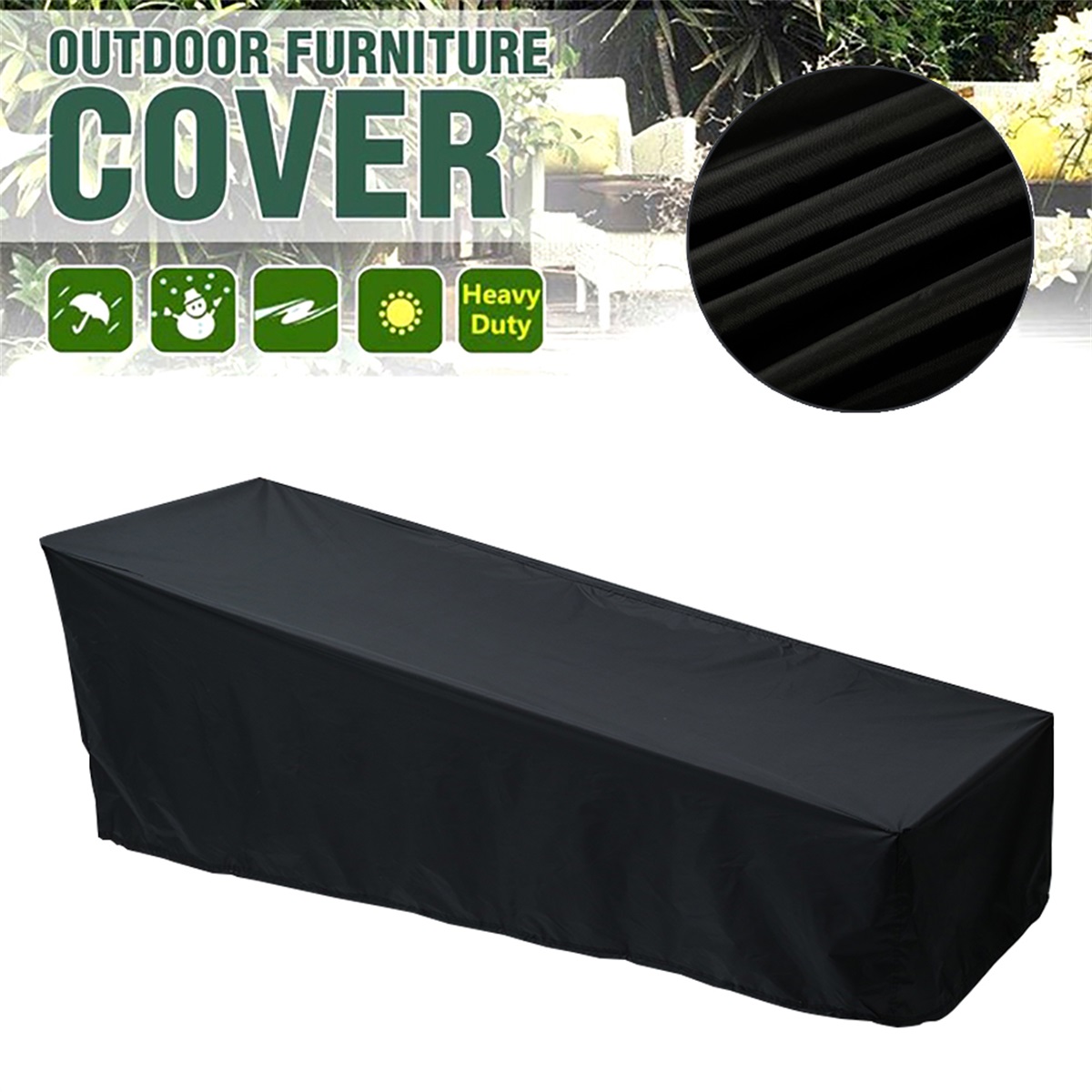 Outdoor Furniture Lounge - Открытый садовый шезлонг, чехол для шезлонга,