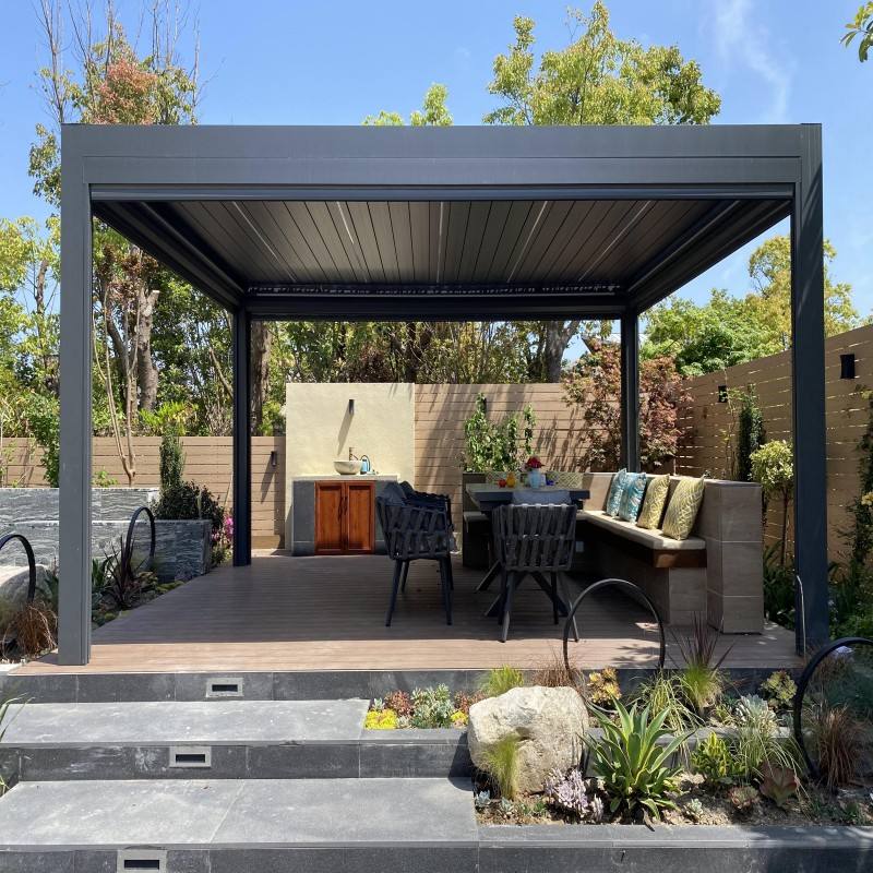 Роскошная пергола из алюминиев – обзор и цена Outdoor Furniture Gazebo