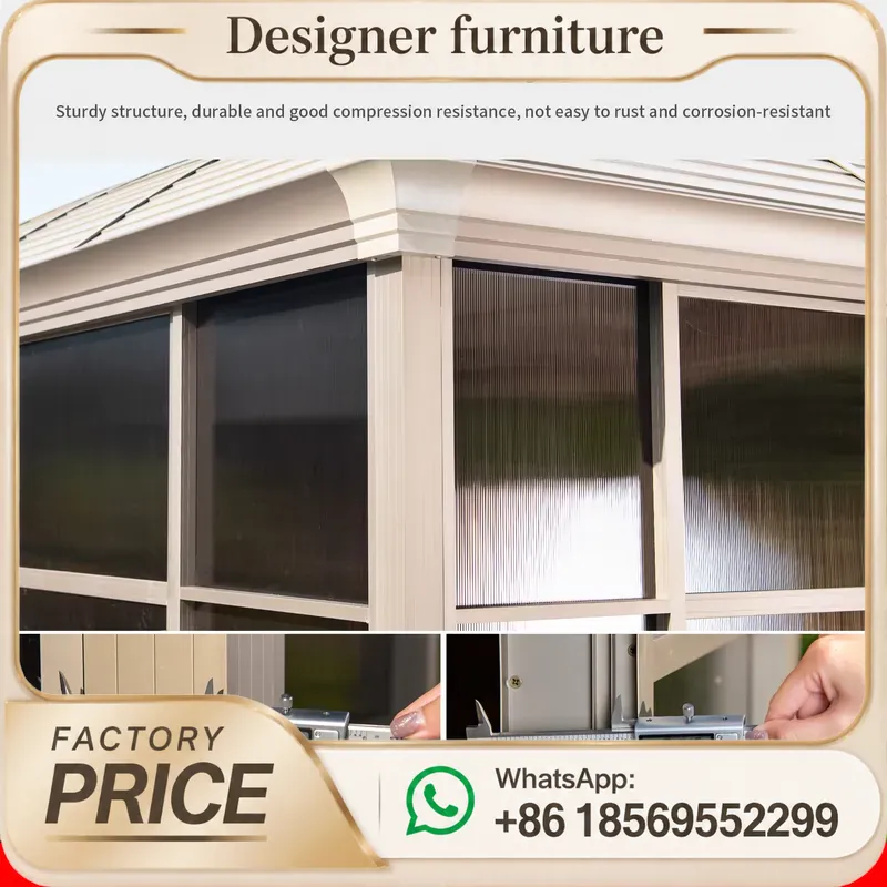 Прочный оцинкованный стальной  – обзор и цена Outdoor Furniture Gazebo