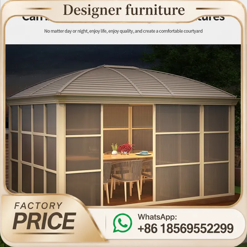 Прочный оцинкованный стальной  – обзор и цена Outdoor Furniture Gazebo