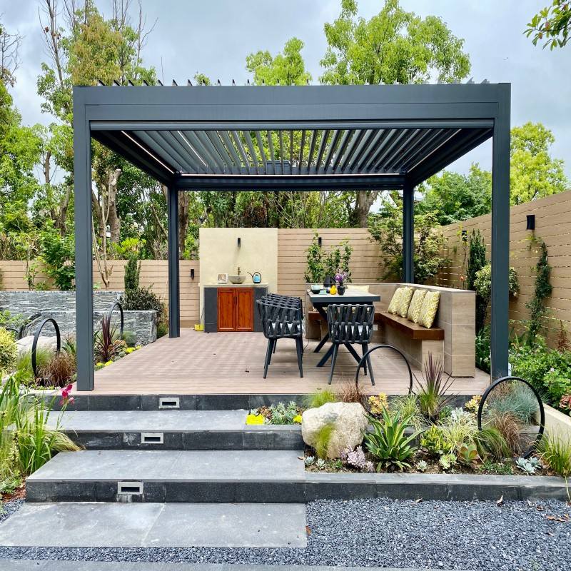 Модная уличная беседка-пергола – обзор и цена Outdoor Furniture Gazebo