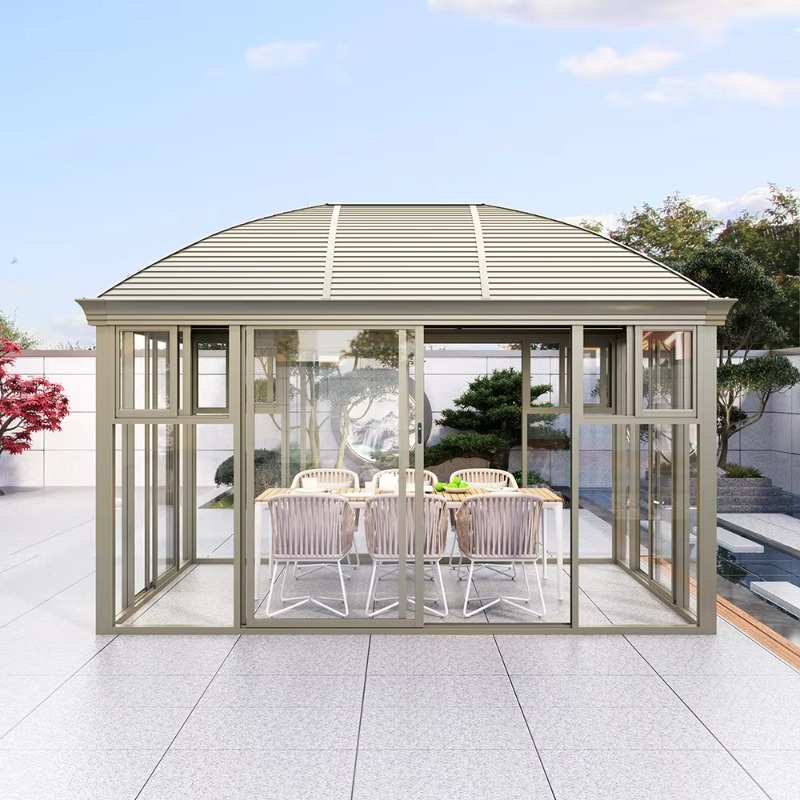 Отдельностоящие стеклянные вер – обзор и цена Outdoor Furniture Gazebo