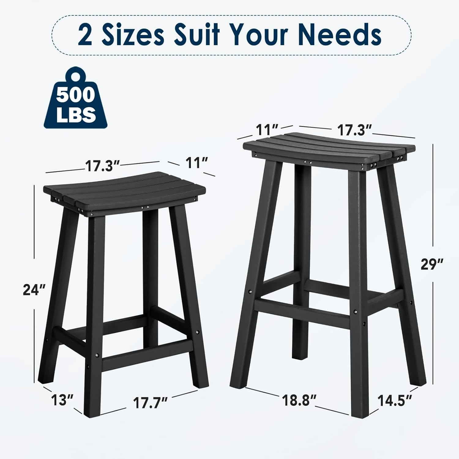 Набор из 2 уличных барных стул – обзор и цена Outdoor Furniture Hdpe