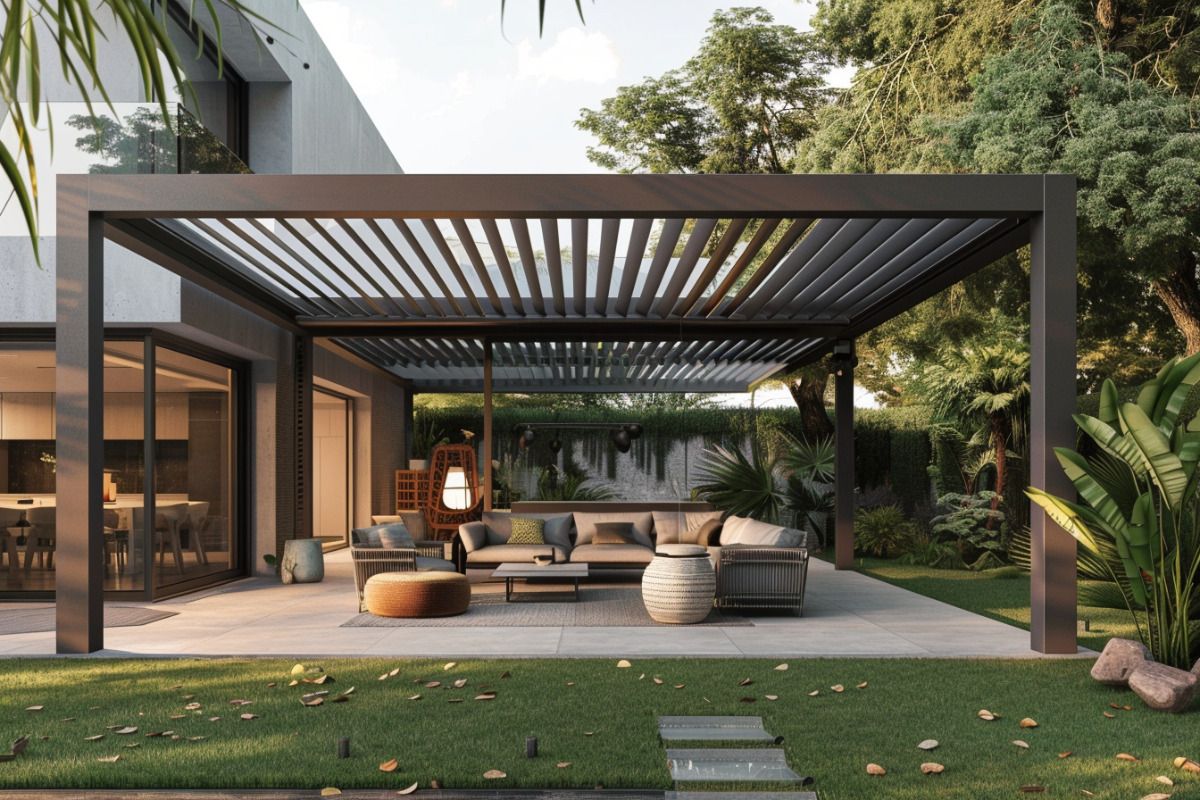 Павильон-пергола из алюминиево – обзор и цена Outdoor Furniture Gazebo