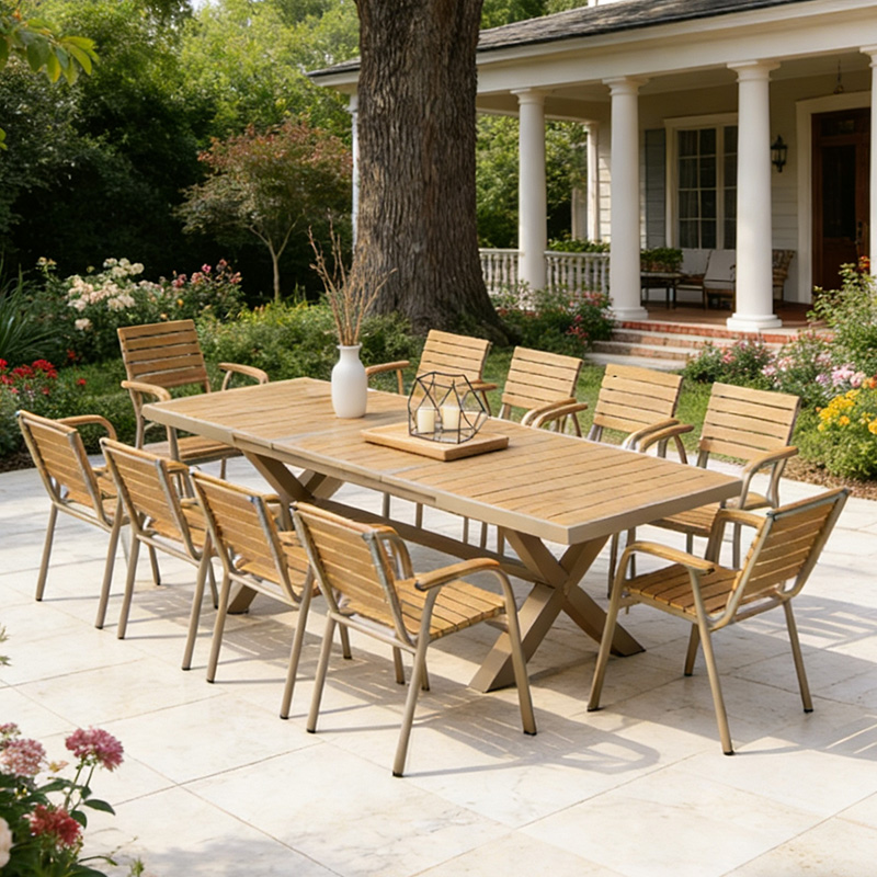 Современный обеденный комплект – обзор и цена Outdoor Furniture No Cushions