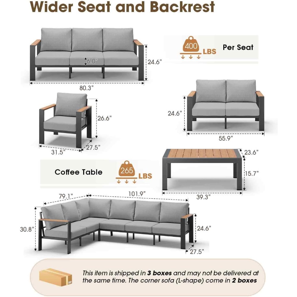 Набор уличной мебели из алюмин – обзор и цена Outdoor Furniture Set Sale
